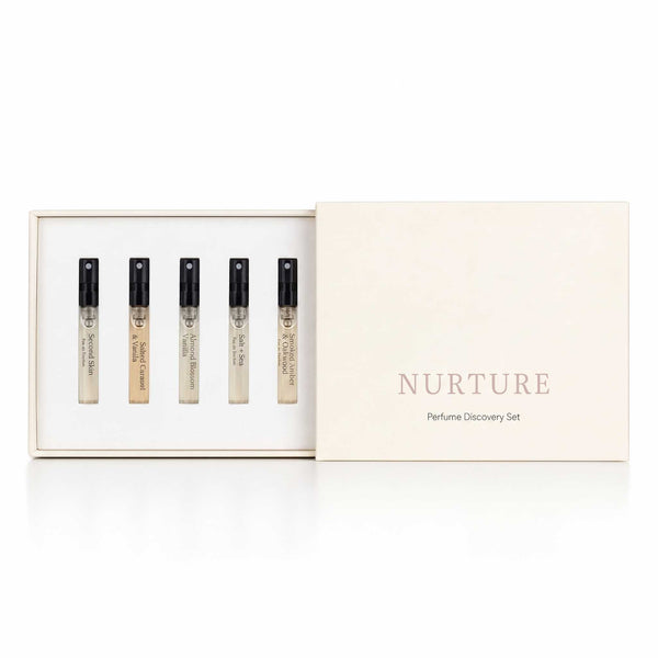 Discovery kit with 5 vials on a white background.