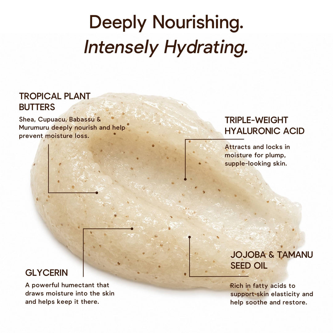 Nourishing ingredients infographic