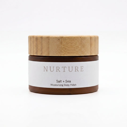 Salt + Sea Body Polish on a white background