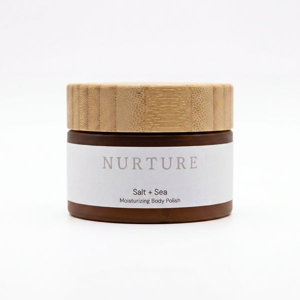 Salt + Sea Body Polish on a white background