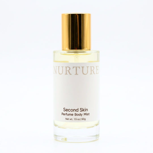 Second Skin Perfume Body Mist on a white background.
