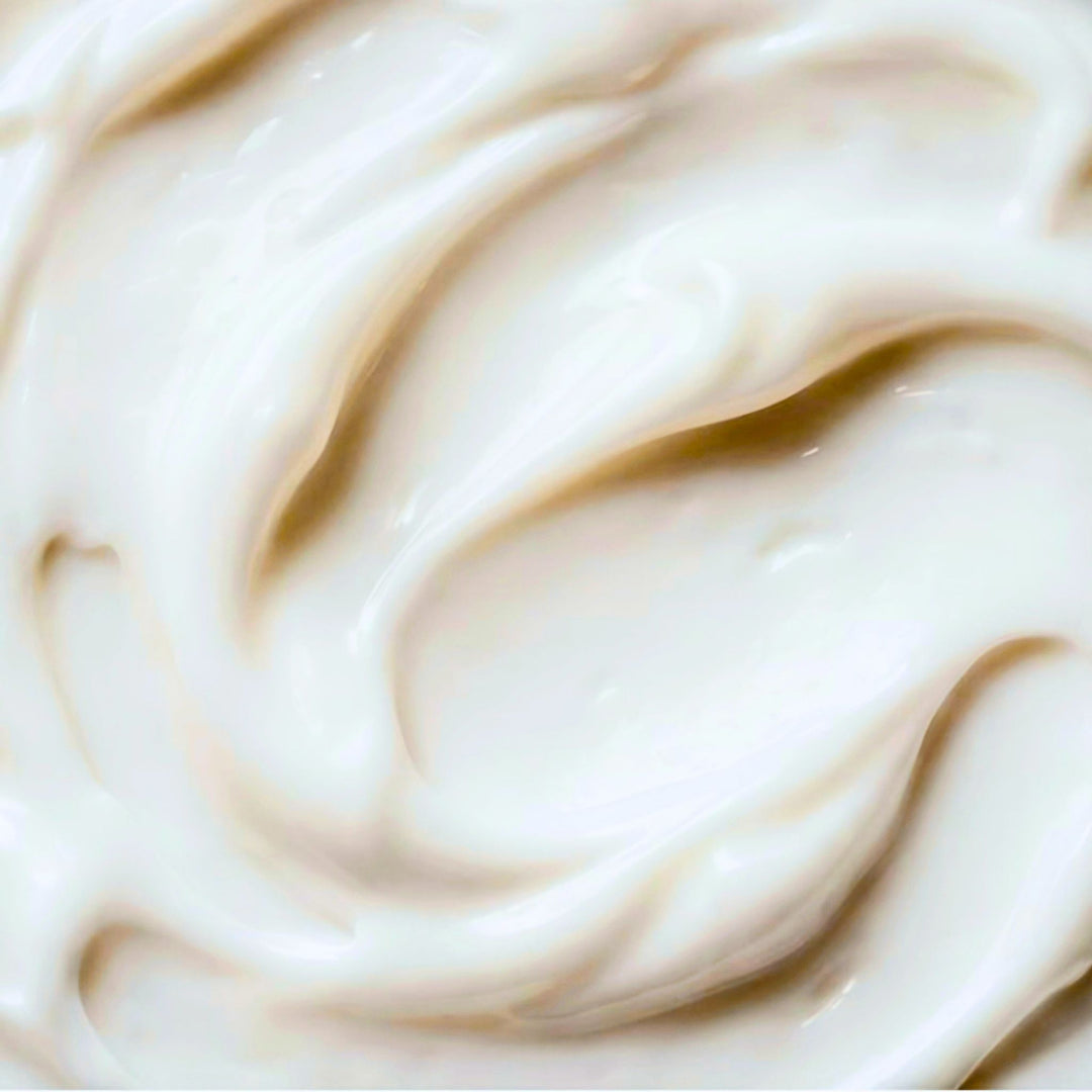 Close up of lotion texture