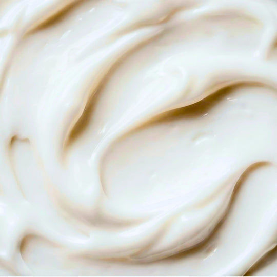 Close up of lotion texture