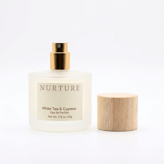 Perfume bottle labeled &