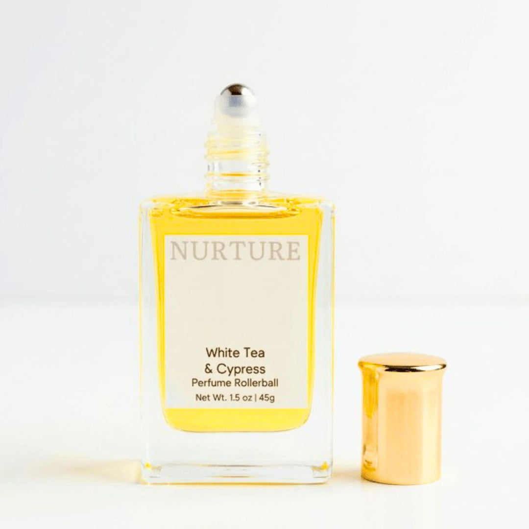 Perfume rollerball labeled &