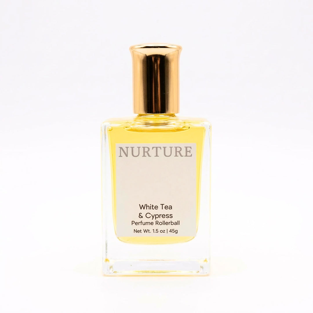 Perfume rollerball labeled &