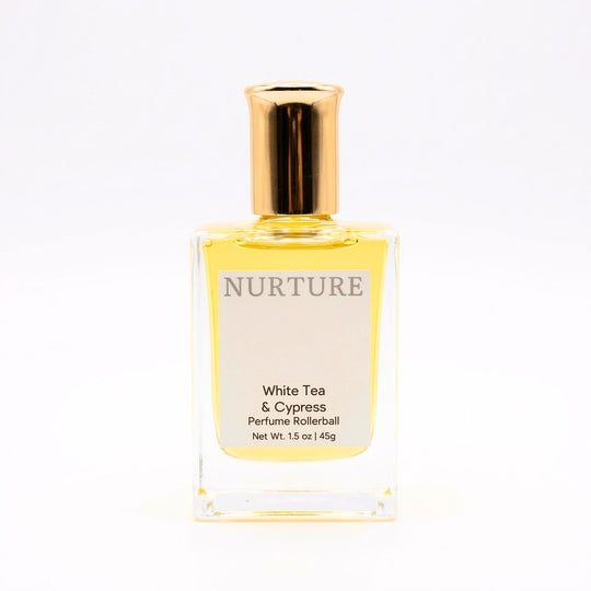 Perfume rollerball labeled &