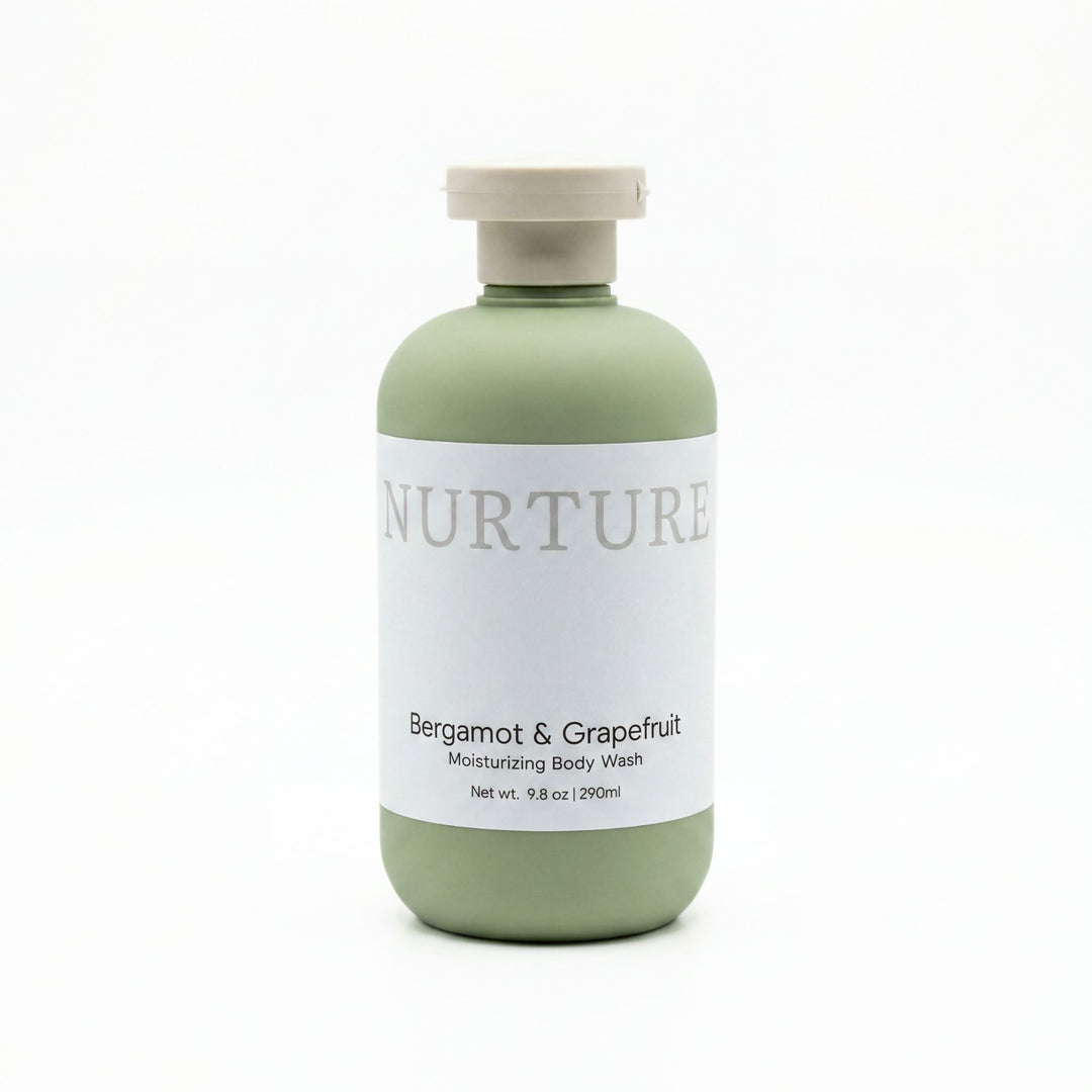 Large Bergamot Body Wash on a white background.